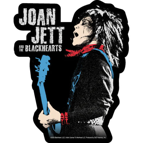 Joan Jett & The Blackhearts - Stencil 4.4"x5.4" Sticker