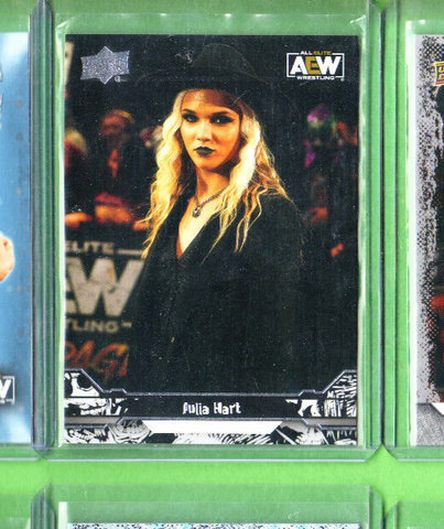 Julia Hart-AEW-2023 Upper Deck Card-#32-All Elite Wrestling-Mint