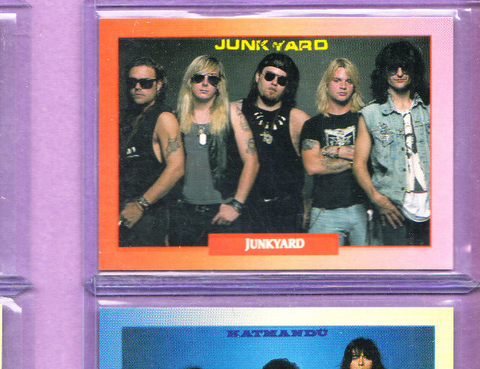 Junkyard-Trading Card-Band-#119-Official Licensed-1991-BROCKUM-NMT