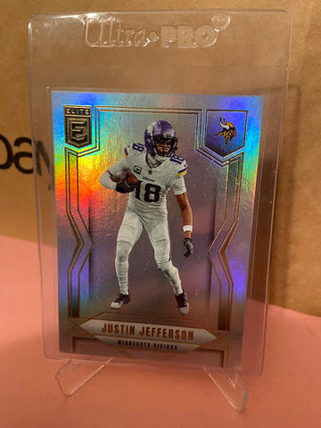 Justin Jefferson-2025 Panini Elite Football Trading Card-Vikings-NFL-#45-Mint