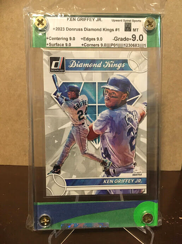Ken Griffey Jr.-2023 Donruss D.Kings-#1-Graded Card-9.0-MT-Mariners-USS_1230683