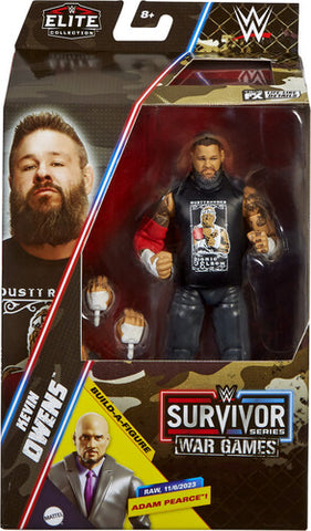 Kevin Owens - WWE Elite Collection:Survivor Series 6" Action Figure (W/Build-A-Figure)