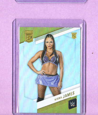 Kiana James *Rookie*-WWE Trading Card-2023 Panini Donruss Elite-#81-Mint