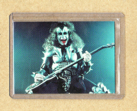 KISS - Gene Simmons-The Demon - Trading Card- Official-Alive!-#44 - Mint-2001