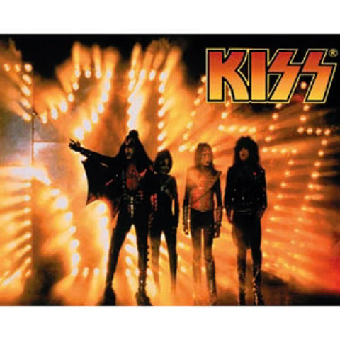 KISS - Lighted Stage - Sticker