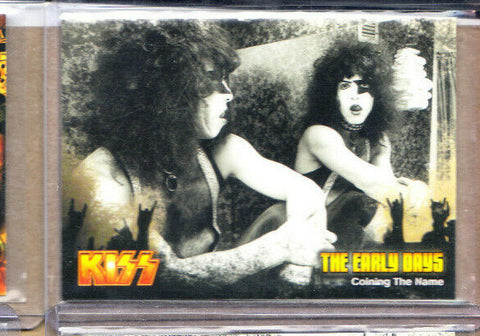 KISS-Trading Card-Paul Stanley-Official Lic.-Authentic-2009 Press Pass-#3-NMMT+