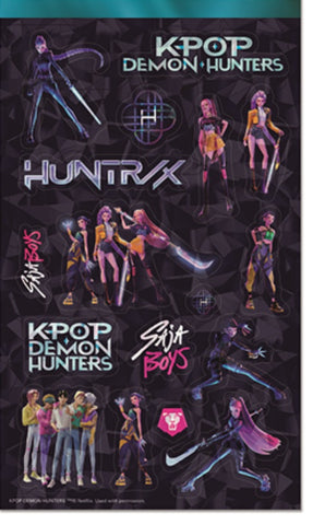 K-POP Demon Hunters - Sticker Sheet Set - 36 Stickers_Double-Sided