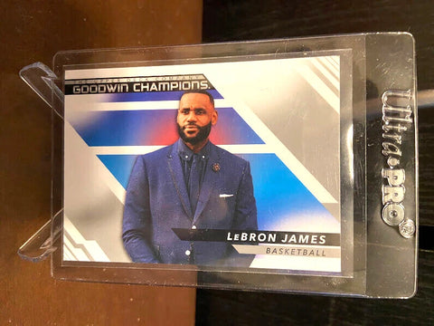 LeBron James-2022 Upper Deck Goodwin Champions Card-#100-Lakers-Mint