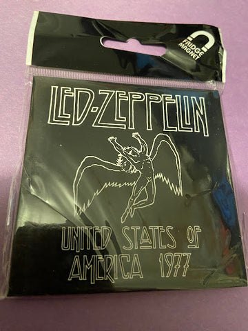 Led Zeppelin - 1977 USA Tour Fridge Magnet (UK Import)