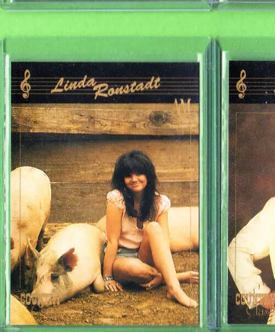 Linda Ronstadt-Trading Card-1992 ACM Country Classic-#93-Licensed-Authentic-NMMT