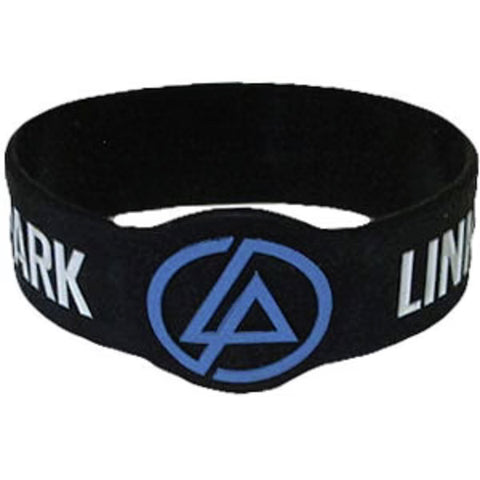 Linkin Park - LP Logo Rubber Bracelet Wristband - One - Licensed New
