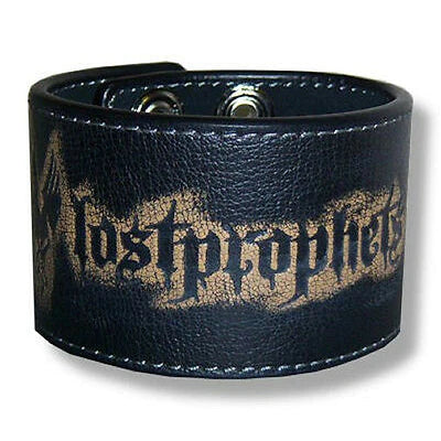Lost Prophets - Logo Leather Wristband - One - Licensed New