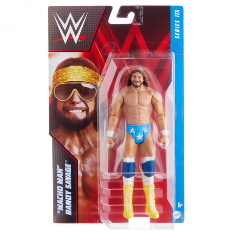 "Macho Man" Randy Savage - Action Figure - WWE- Licensed - New In Pack-Mattel