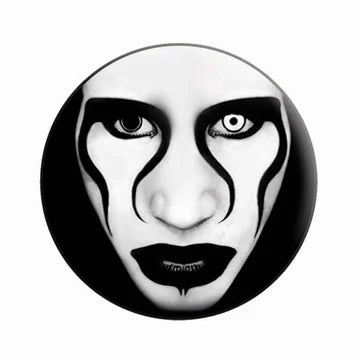 Marilyn Manson - Button Badge Pin-Face-Collector's Pin