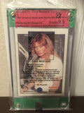 Dave Mustaine-Megadeth-1991 Brockum RockCards Rookie-Graded Card-RMU-9.5