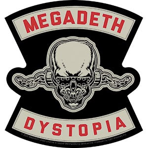 Megadeth - Dystopia - Sticker