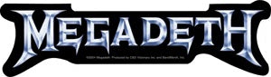 Megadeth - Classic Logo - Sticker