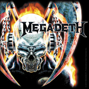 Megadeth - Metal Skull - Sticker