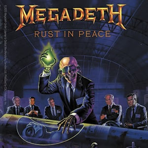 Megadeth - Rust In Peace - Sticker