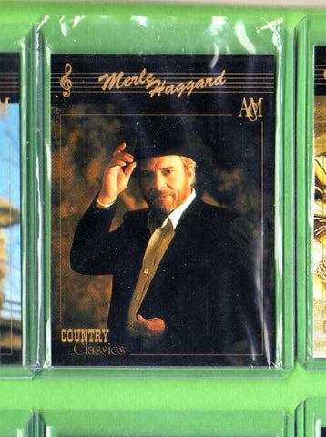 Merle Haggard-Trading Card-1992 ACM Country Classic-#70-Licensed-Authentic-NMMT