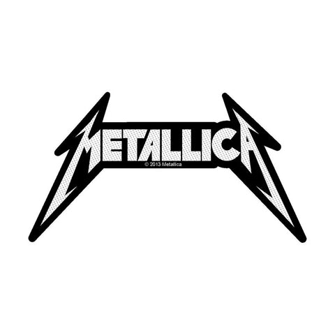 Metallica - Patch - Woven - Cut Logo-Standard Logo-Collector's-UK Import