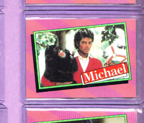 Michael Jackson-1984 Topps Trading Card-MJJ Prod.-#11-Licensed-Near Mint-Mint