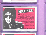 Michael Jackson-1984 Topps Trading Card-MJJ Prod.-#11-Licensed-Near Mint-Mint