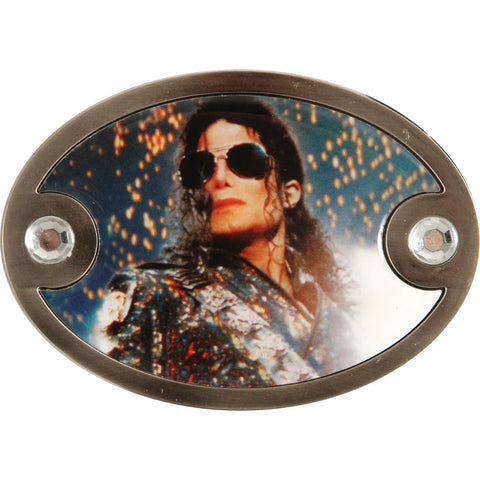 Michael Jackson - Sunglasses Photo - Belt Buckle