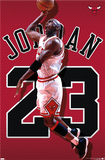 Michael Jordan - Poster - Air Jumpman- Bulls-Wall-Licensed-New-Rolled