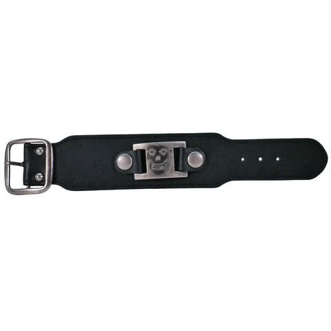 Misfits - Leather Logo Buckle Closure - Wristband