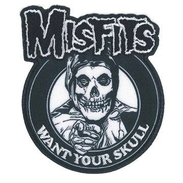 Misfits - Want Your Skull - Collector's - Patch