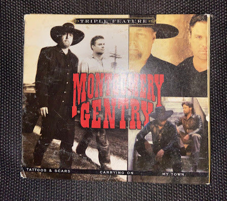 Montgomery Gentry-CD-3 CD Set-Tattoos-Carrying On-My Town-Sony-2009-36 Tracks
