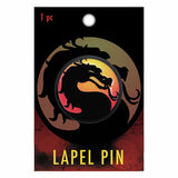 Mortal Kombat - Circle Logo - Lapel Pin Badge