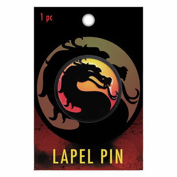 Mortal Kombat - Circle Logo - Lapel Pin Badge
