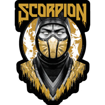 Mortal Kombat - Sticker-Scorpion - Sticker