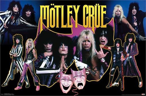 Motley Crue - Collage - Wall Poster