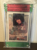 Nikki Sixx-Motley Crue-1991 Brockum RockCards Rookie-Graded Card-RMU-9.0