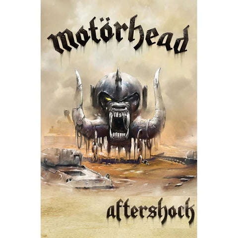 Motorhead-Flag-Textile Poster-Aftershock Logo Flag