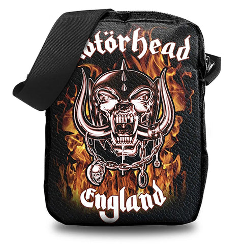 Motorhead - England Fire Crossbody Bag - Messenger Bag