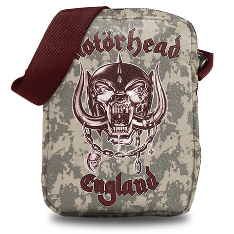 Motorhead - White Camo Crossbody Bag - Messenger Bag