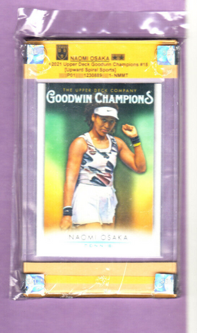 Naomi Osaka-Framed & Labeled Trading Card-2021 Upper Deck Goodwin Ch-#15-1230889