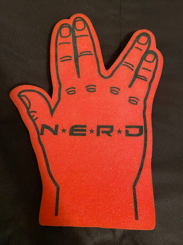 N.E.R.D.-Pharrell Williams-Giant Foam Finger-Star Trak-16 x 11.5 inches-Licensed