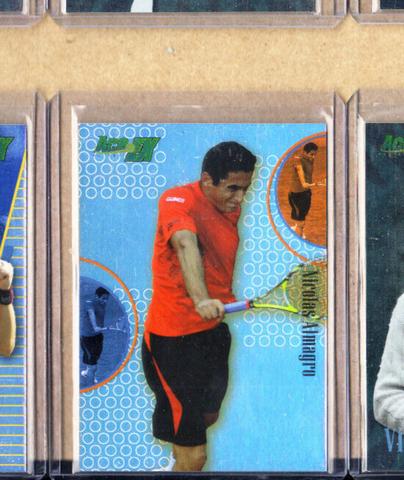 Nicolas Almagro-2011 Ace Authentic EX Tennis Card-#72-Mint Condition