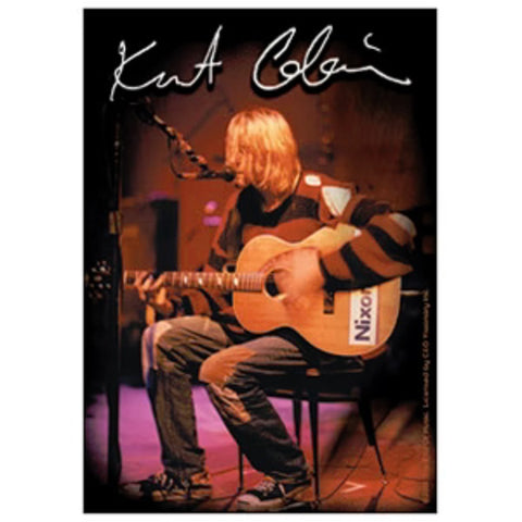 Nirvana - Kurt Cobain Unplugged - Sticker