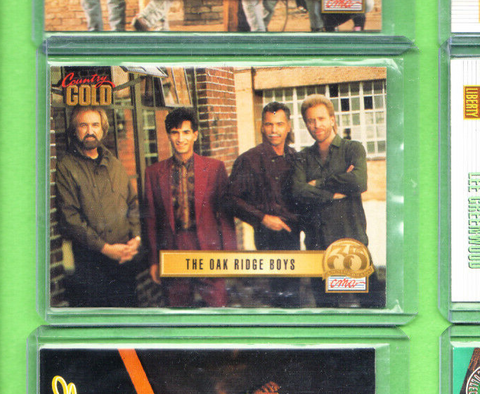 The Oak Ridge Boys-Trading Card-1993 Sterling Country Gold-#55-Licensed-NMMT