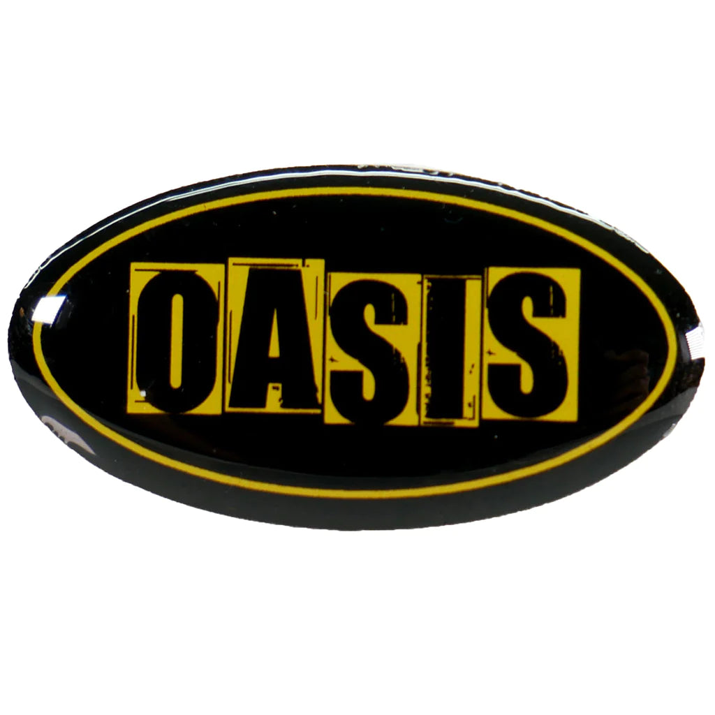 Oasis - Classic Logo - Collector's - Lapel Pin Badge – Rock Merch Universe