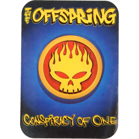 The Offspring - Flaming Skull Sticker