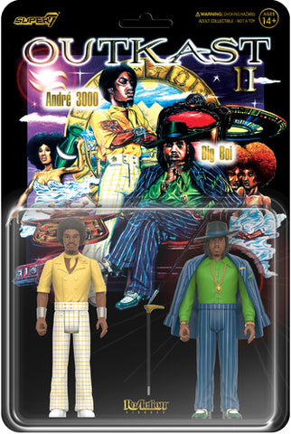 OutKast - Double Figure Set - Big Boi Andre 3000 - Collector's - Figure