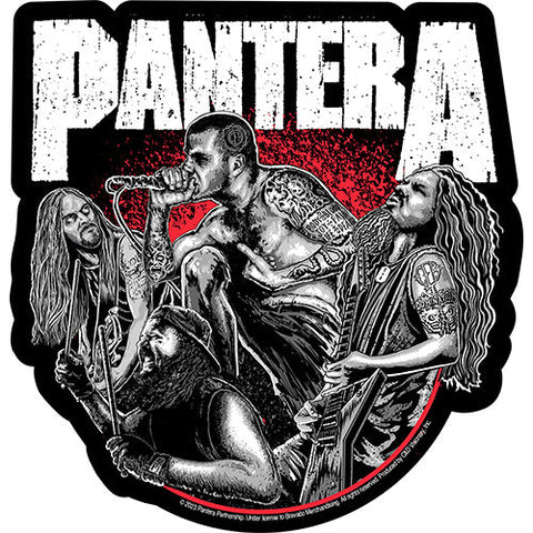 Pantera - Animated Vulgar Band - Sticker