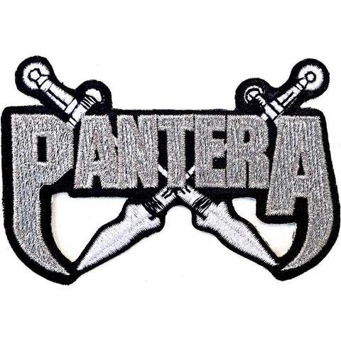 Pantera-Patch-Woven-UK Import-Swords Logo-Collector's Patch
